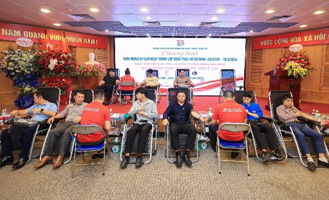 Thanh niên Bộ GTVT tổ chức ngày hội hiến máu tình nguyện