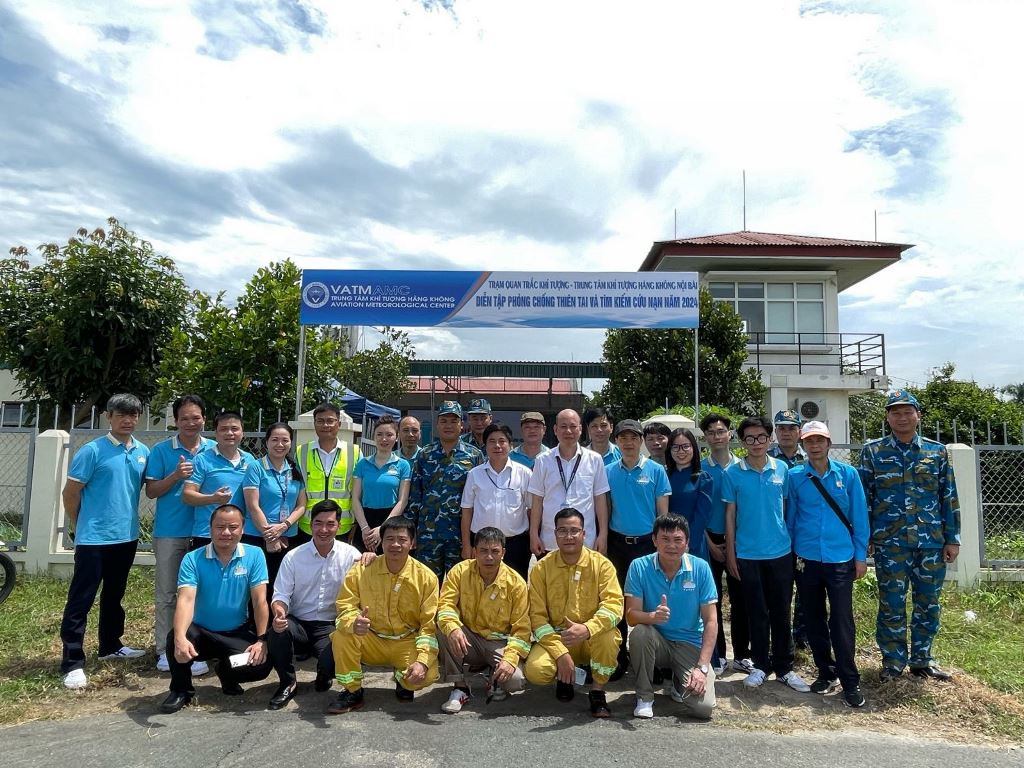 Diễn tập phòng chống thiên tai và tìm kiếm cứu nạn năm 2024