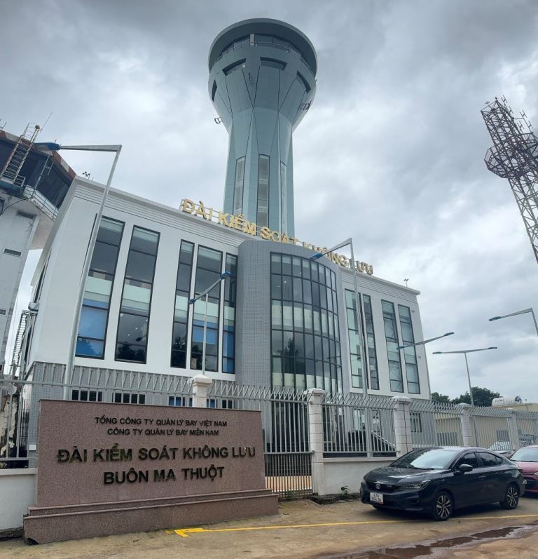 Đài Kiểm soát Không lưu Buôn Ma Thuột mới đưa vào hoạt động