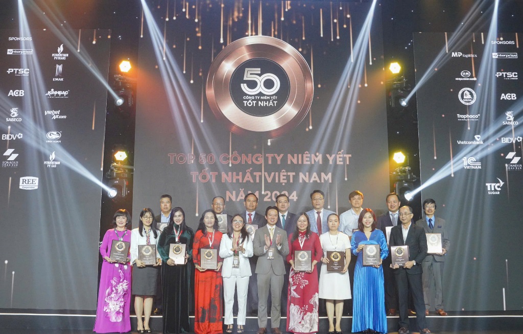 Forbes honors Vietjet among top 50 best listed Vietnamese companies in 2024