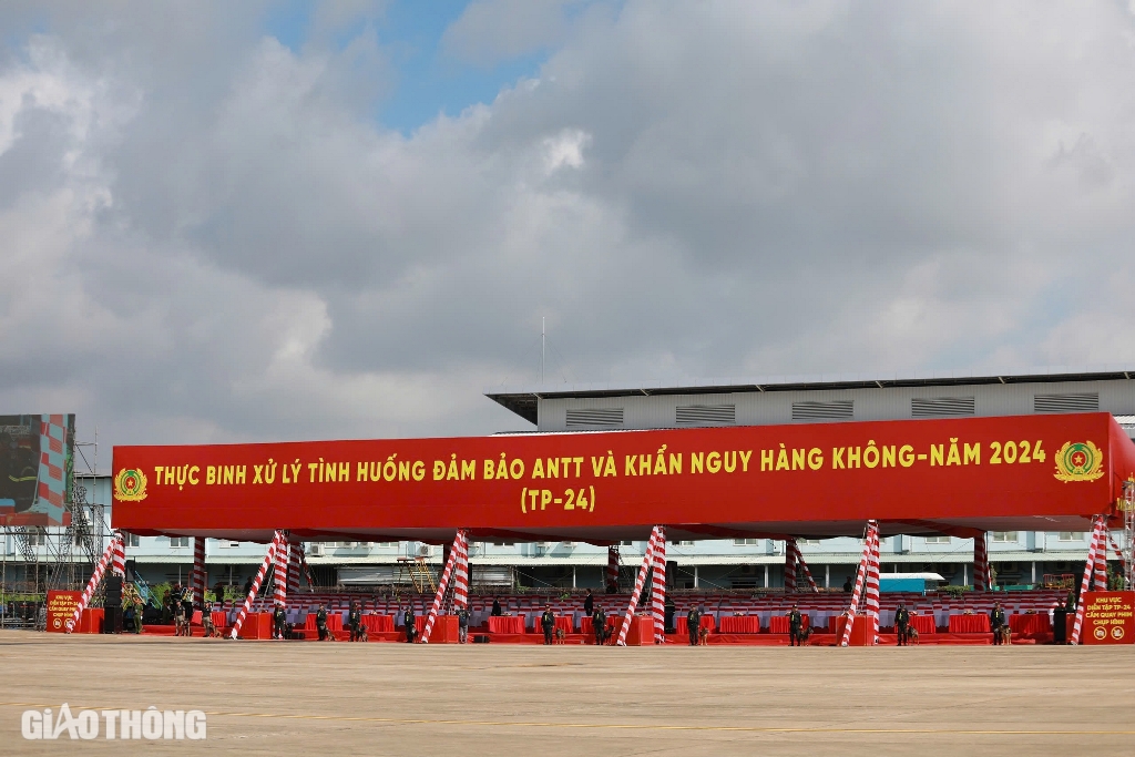 Diễn tập khu vực phòng thủ Thành phố Hồ Chí Minh năm 2024.