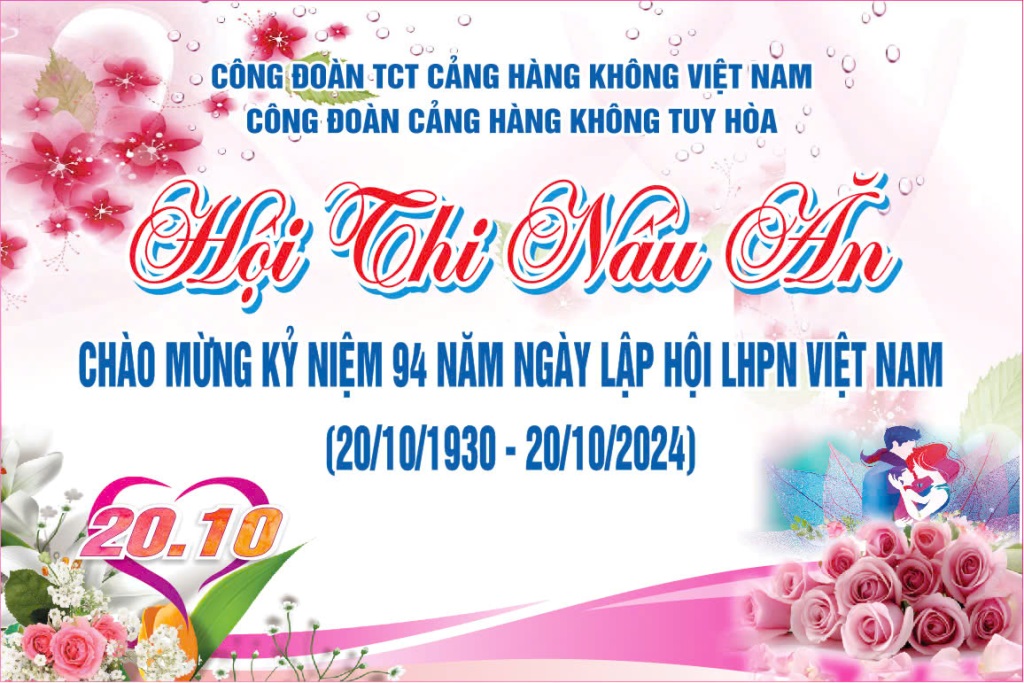 Cảng hàng không Tuy Hòa tổ chức hoạt động kỷ niệm 94 năm thành lập Hội Liên hiệp phụ nữ Việt Nam 
