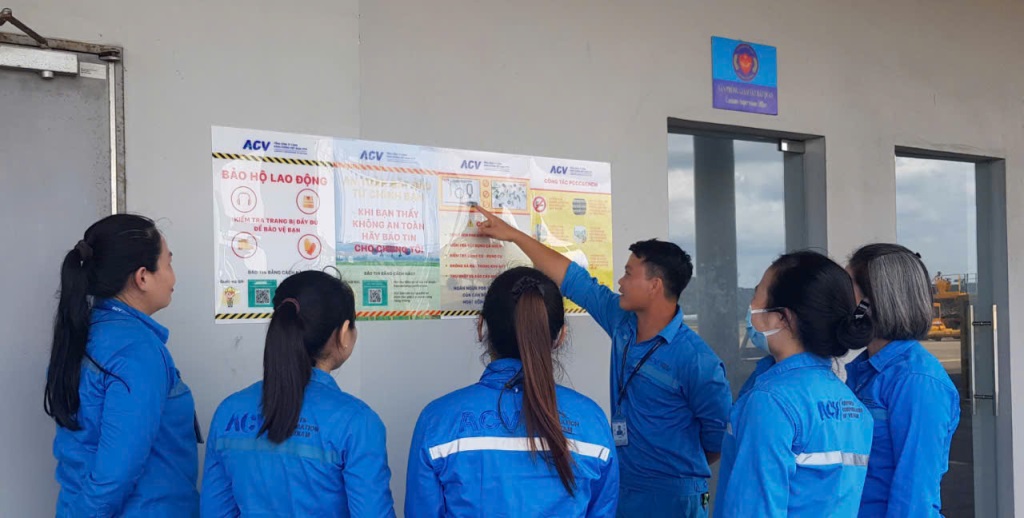 Cảng HKQT Phú Quốc thúc đẩy tuyên truyền văn hóa An toàn hàng không Phú Quốc