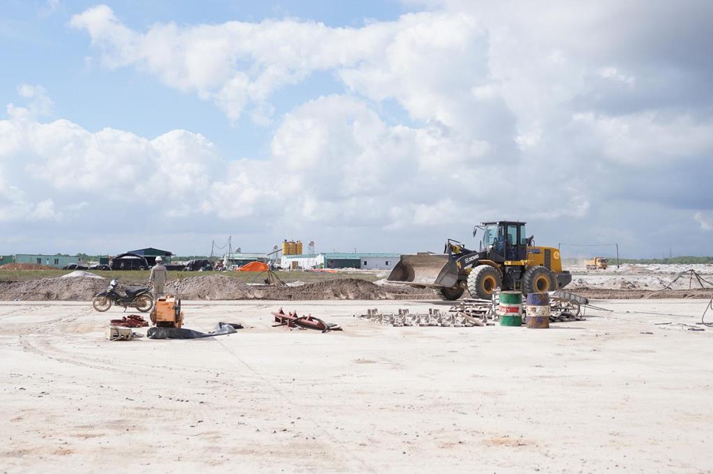 Đẩy nhanh tiến độ giải phóng mặt bằng dự án Cảng HK Quảng Trị