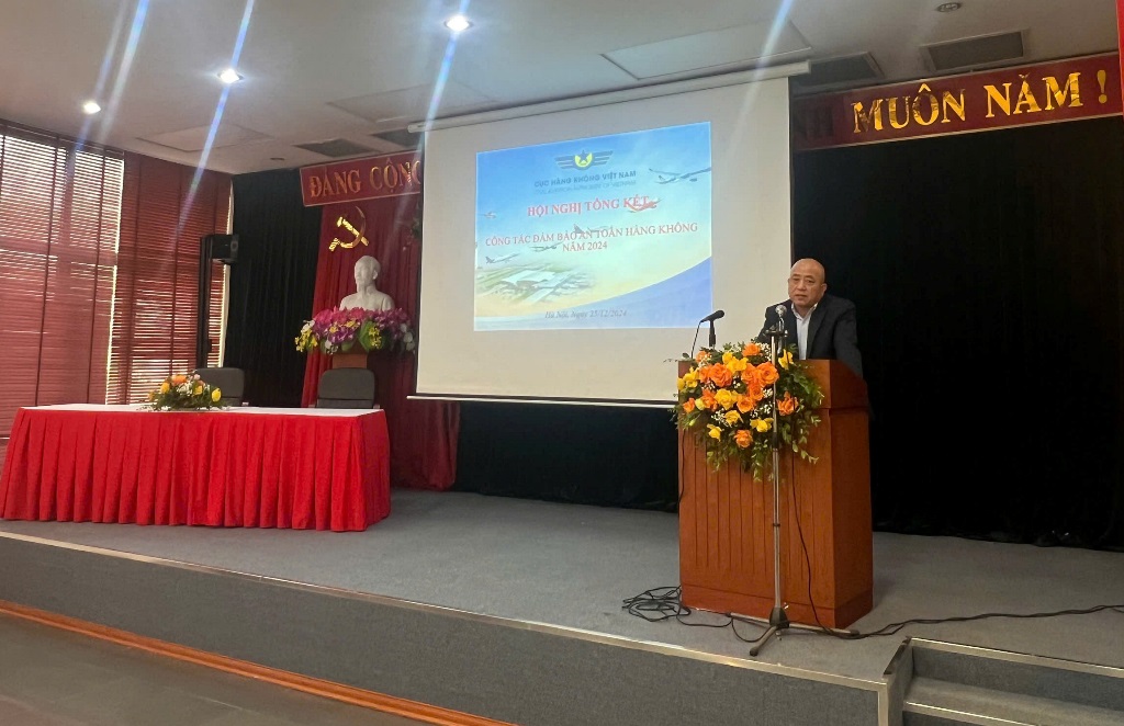Hội nghị tổng kết công tác an toàn hàng không năm 2024 