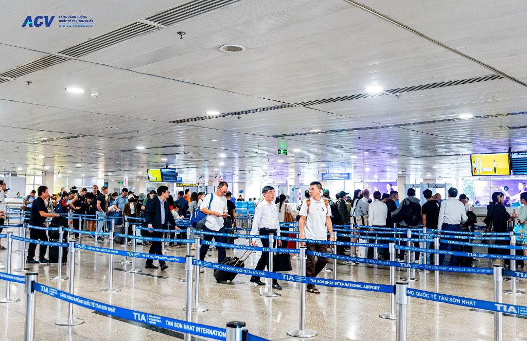 Cảng HKQT Tân Sơn Nhất triển khai phương án phục vụ tết Nguyên đán 2025