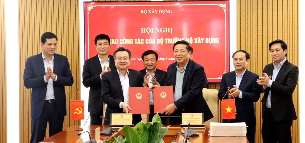 Bộ Xây dựng tổ chức bàn giao công tác lãnh đạo 