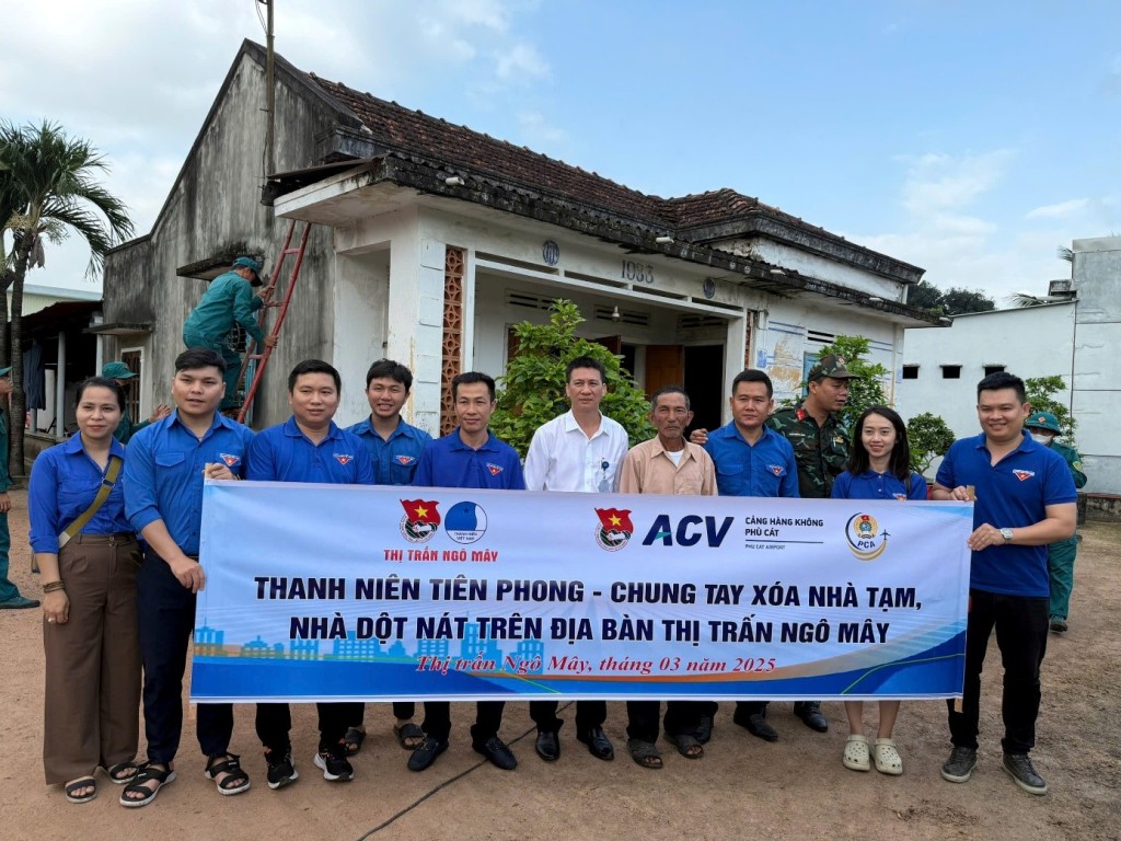 Cảng hàng không Phù Cát tổ chức chương trình từ thiện hưởng ứng Tháng Thanh niên năm 2025