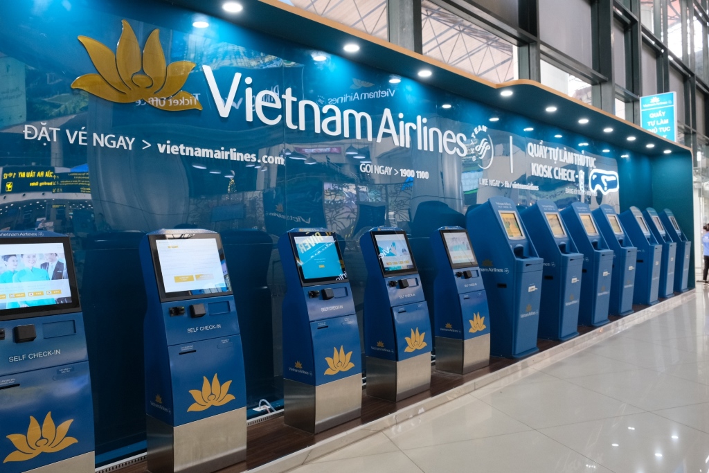 Vietnam Airlines điều chỉnh khu vực làm thủ tục tại nhà ga T1 Cảng HKQT Nội Bài 