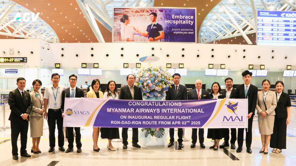 Cảng Hàng không quốc tế Đà Nẵng chào đón hai đường bay quốc tế mới