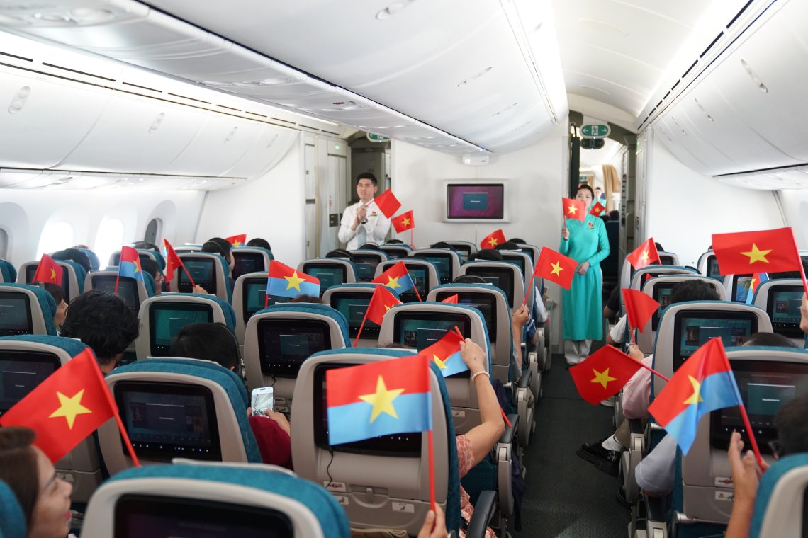 Chuyến bay đặc biệt của Vietnam Airlines dịp Lễ 30/4/2025