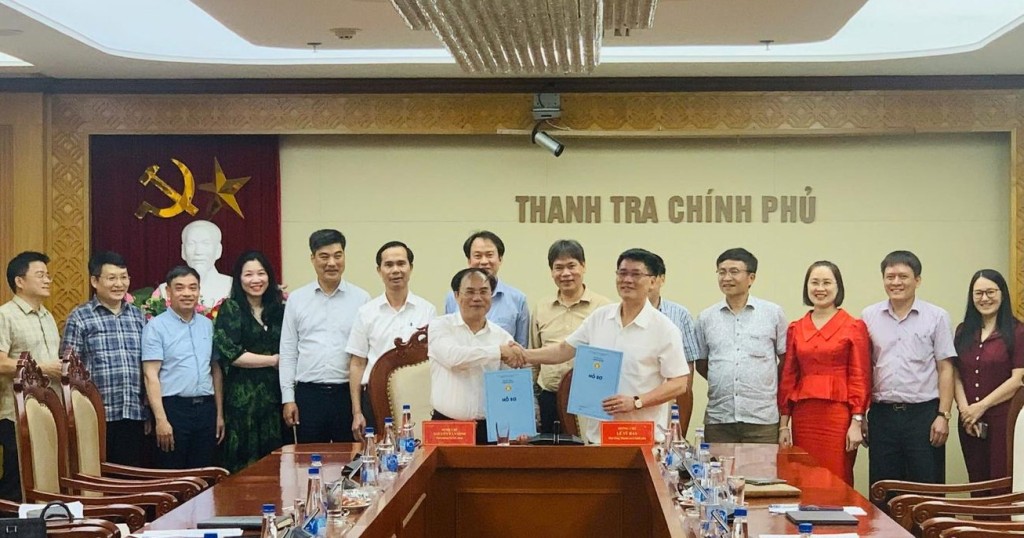 Bộ Xây dựng bàn giao Thanh tra Bộ về Thanh tra Chính phủ
