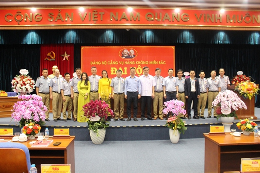 Đảng bộ Cảng vụ hàng không miền Bắc tổ chức Đại hội lần thứ V, nhiệm kỳ 2025-2030