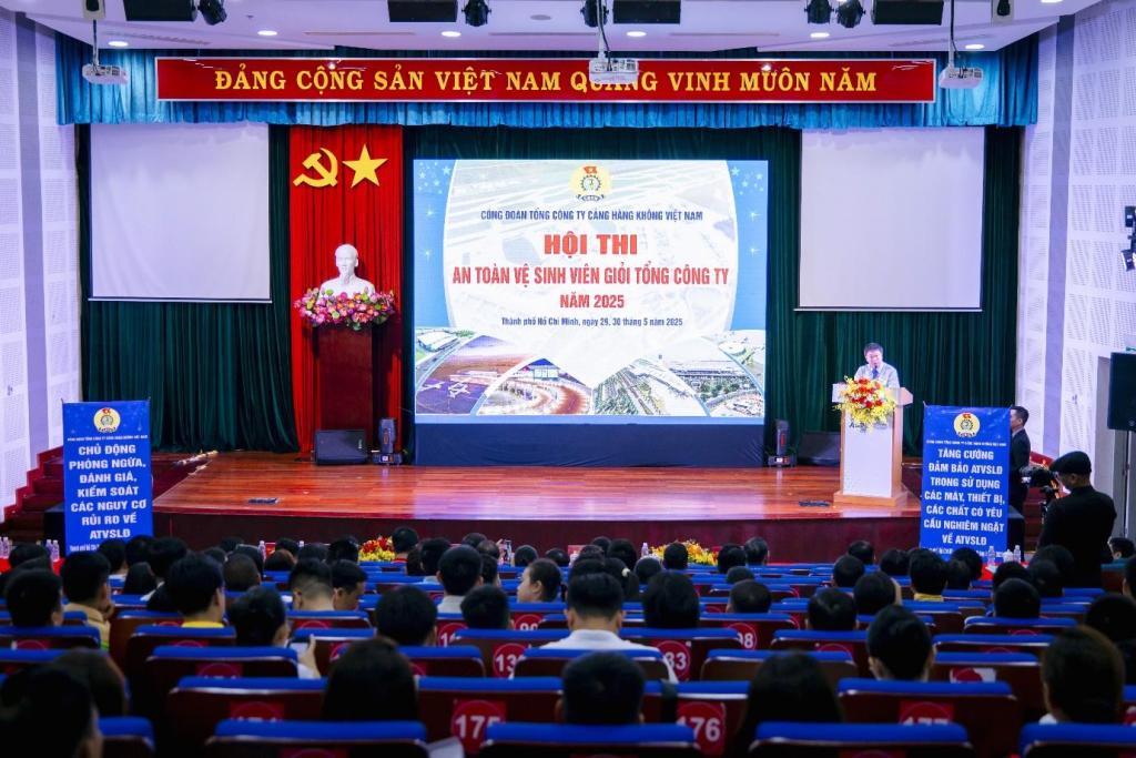 Hội thi An toàn Vệ sinh viên giỏi lần thứ nhất năm 2025 của Tổng công ty Cảng hàng không Việt Nam