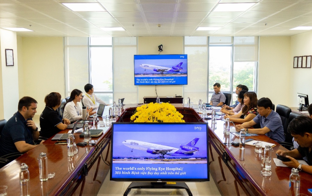 Cảng HKQT Đà Nẵng đồng hành với Orbis - Bệnh viện bay duy nhất thế giới