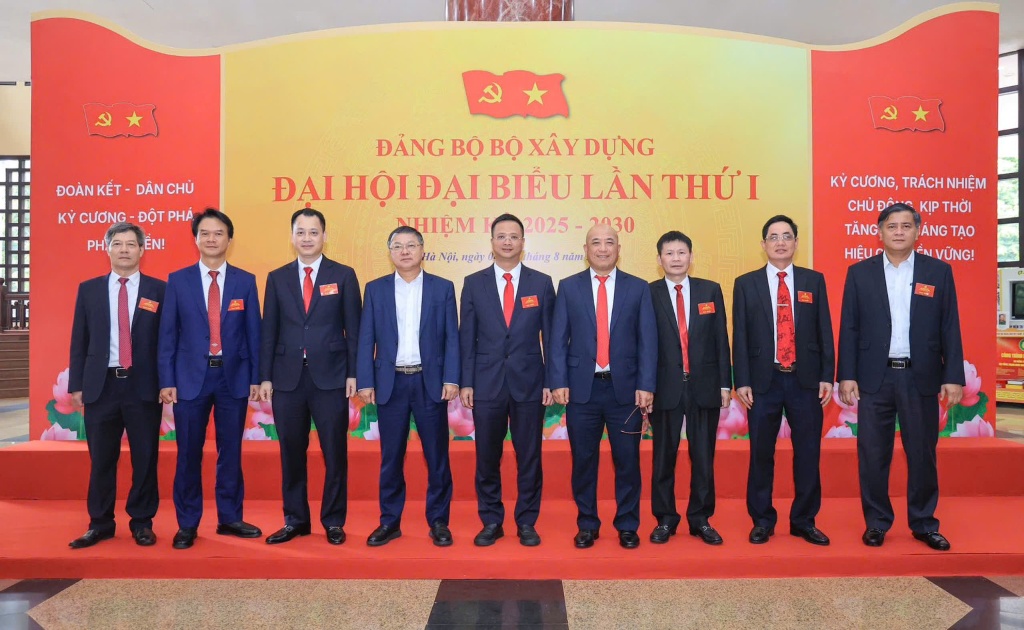 Đoàn đại biểu Đảng bộ Cục HKVN tham dự Đại hội Đảng bộ Bộ Xây dựng lần thứ I nhiệm kỳ 2025-2030