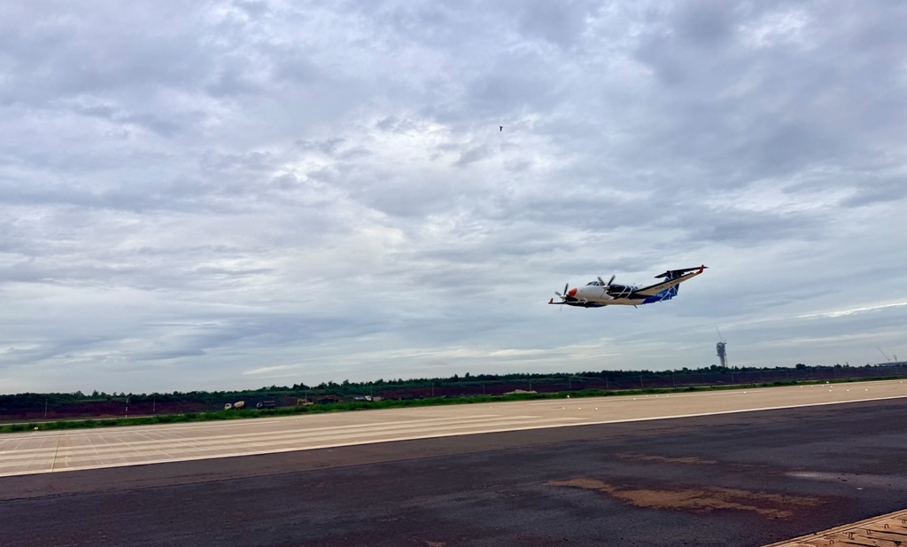 Bay kiểm tra hiệu chuẩn tại Cảng Hàng không Quốc tế Long Thành