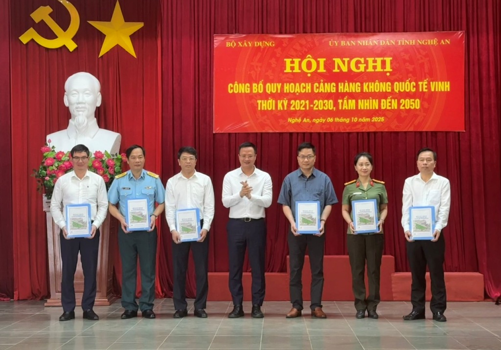 Hội nghị công bố Quy hoạch Cảng hàng không Quốc tế Vinh