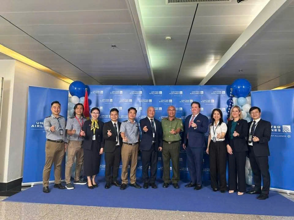 United Airlines Resumes Flight Service between Ho Chi Minh City and the United States