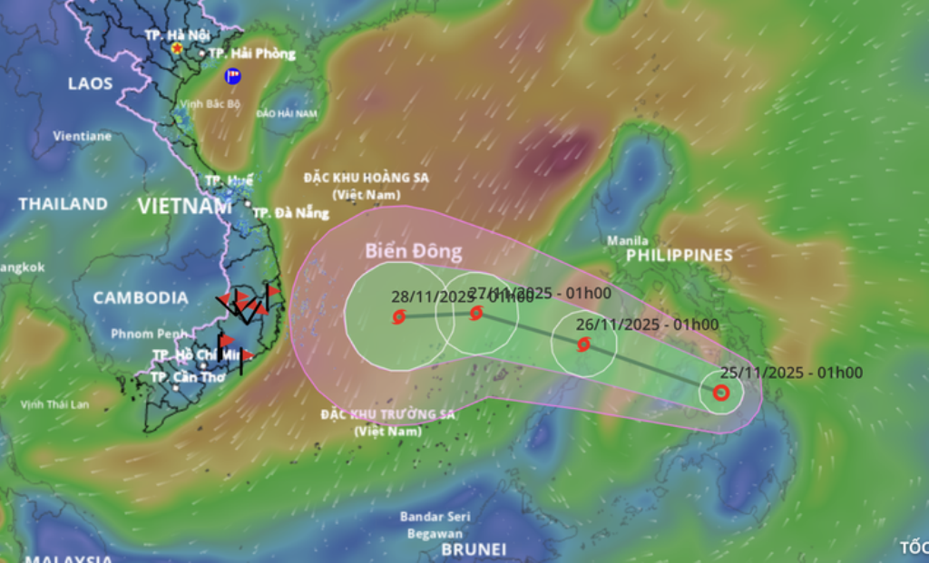 VATM triển khai các biện pháp ứng phó bão số 15, bảo đảm an toàn hoạt động bay trong mọi tình huống