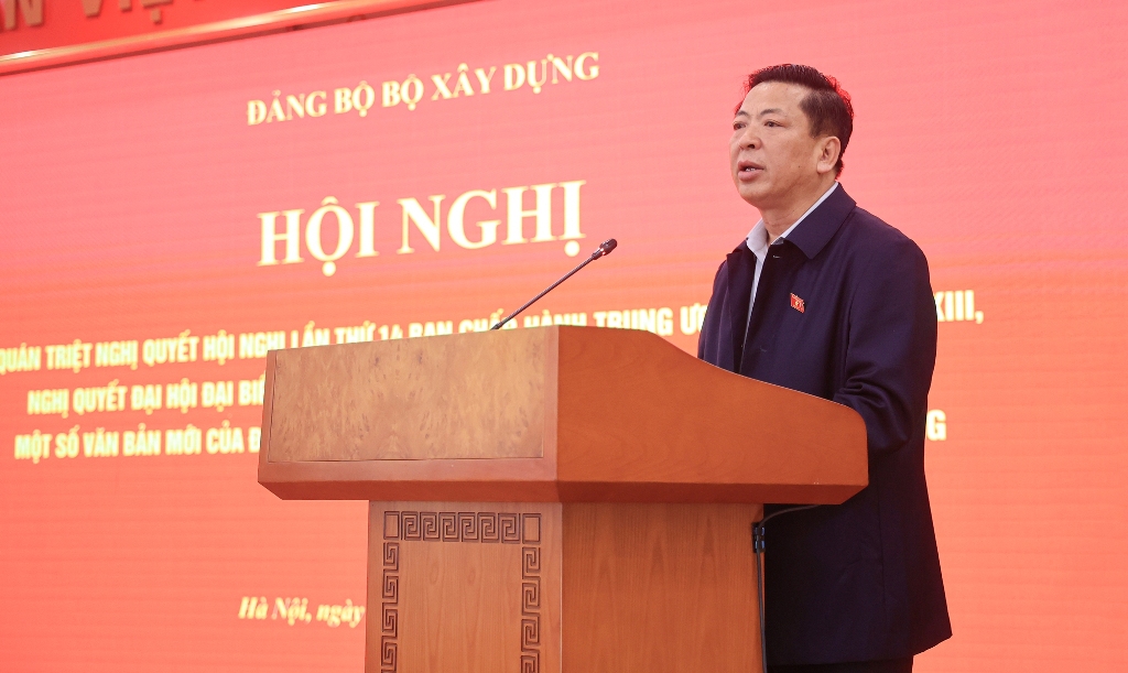 Đảng bộ Bộ Xây dựng quán triệt các Nghị quyết, văn bản quan trọng của Đảng