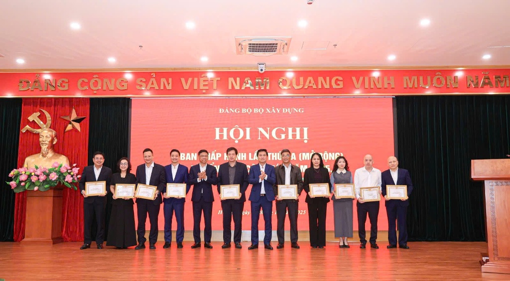 Bộ Xây dựng tổ chức Hội nghị tổng kết công tác năm 2025