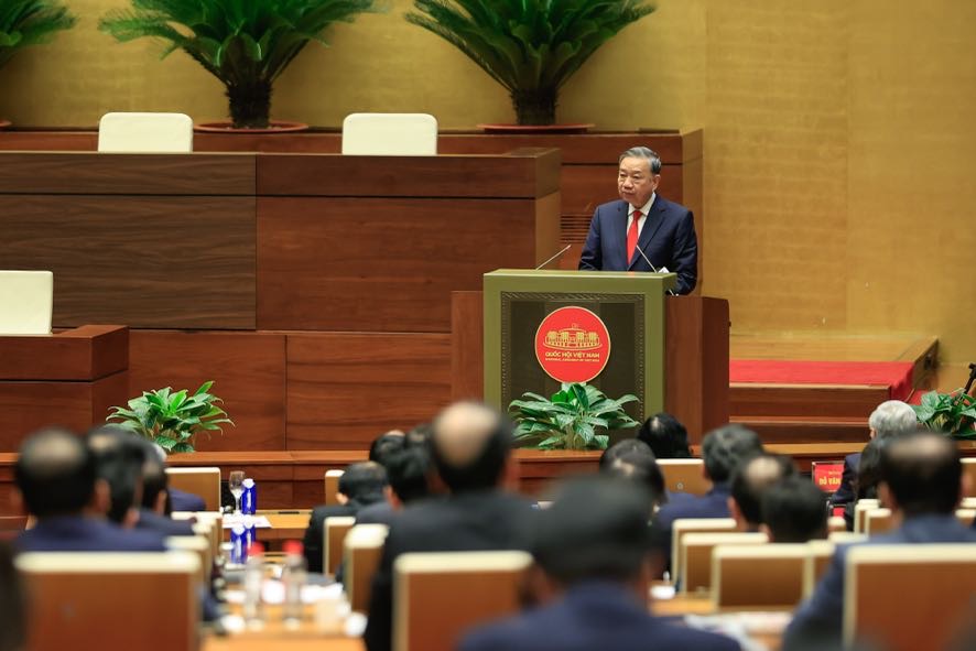 Toàn văn phát biểu chỉ đạo của Tổng Bí thư Tô Lâm tại Hội nghị toàn quốc nghiên cứu, học tập, quán triệt và triển khai thực hiện Nghị quyết Đại hội XIV của Đảng.