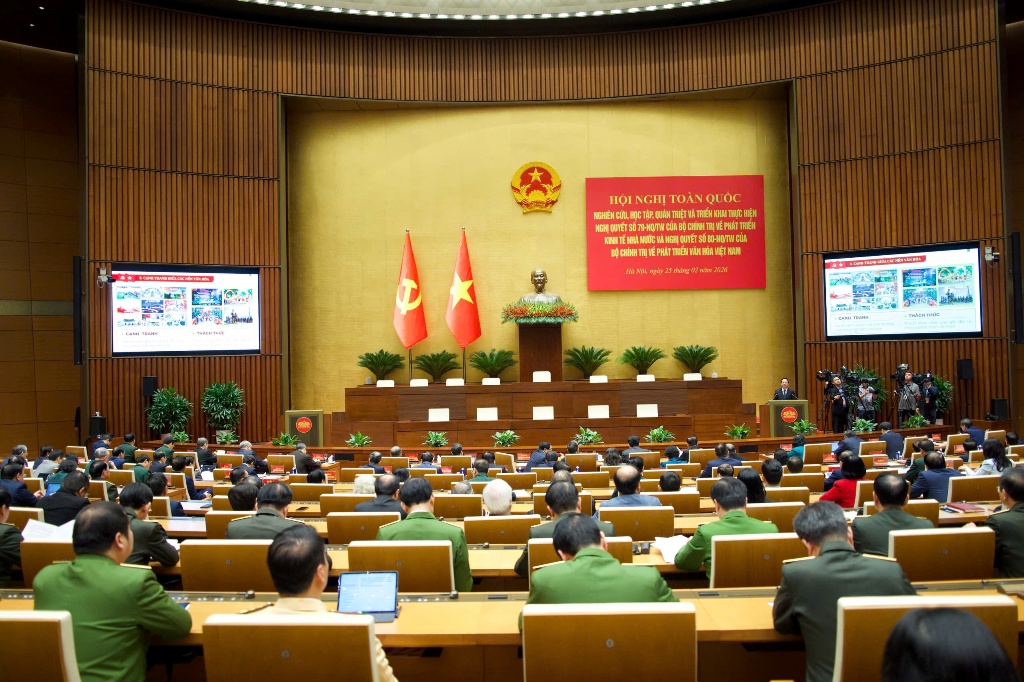 Hội nghị toàn quốc quán triệt, triển khai thực hiện các Nghị quyết số 79 và 80 của Bộ Chính trị 