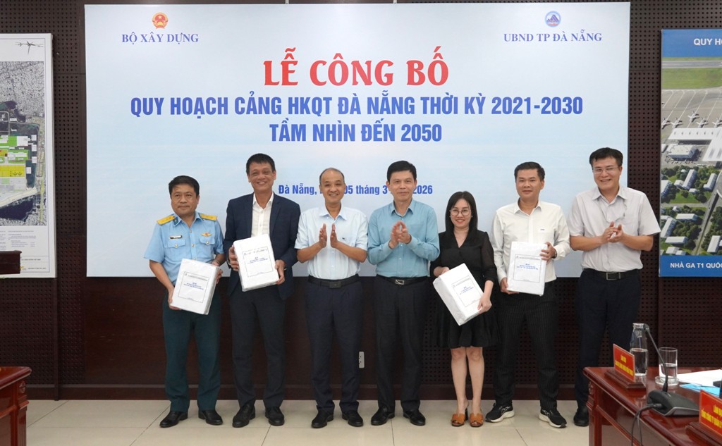 Lễ công bố quy hoạch Cảng Hàng không quốc tế Đà Nẵng  thời kỳ 2021-2030, tầm nhìn đến 2050