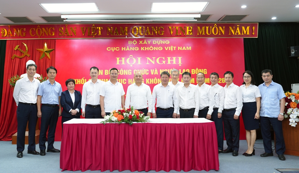 Hội nghị cán bộ, công chức và người lao động Khối cơ quan Cục Hàng không Việt Nam