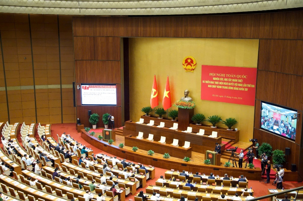 Hội nghị toàn quốc nghiên cứu, học tập, quán triệt và triển khai thực hiện Nghị quyết Hội nghị Trung ương lần thứ Hai, khóa XIV