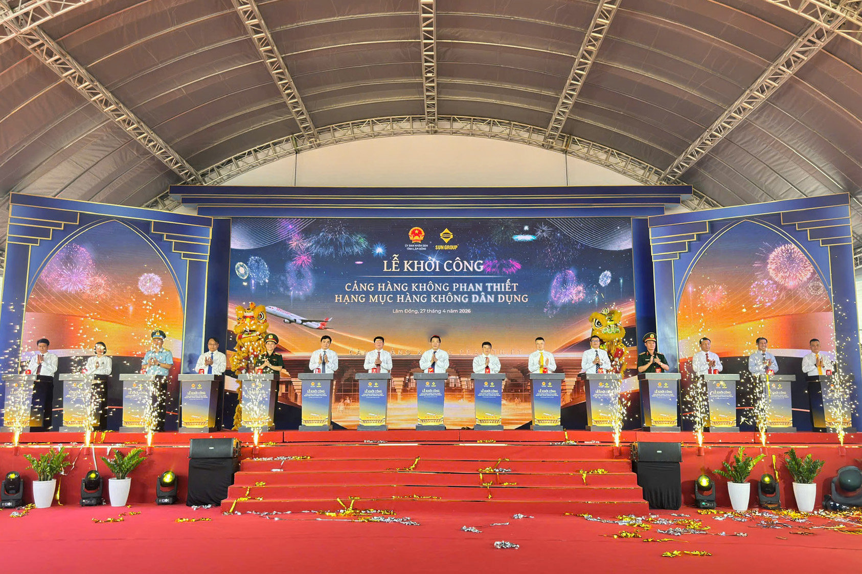 Lễ khởi công dự án Cảng hàng không Phan Thiết - Hạng mục hàng không dân dụng