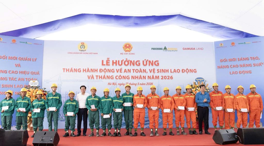 Hưởng ứng Tháng hành động về An toàn, vệ sinh lao động và Tháng Công nhân năm 2026