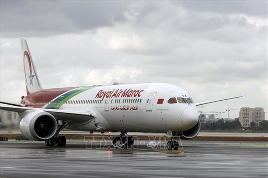 Hãng hàng không quốc gia Royal Air Maroc mở cầu hàng không đưa cổ động viên sang Mỹ