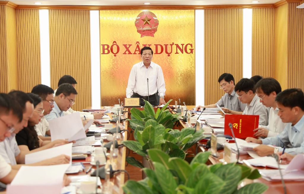 Ban Thường vụ Đảng ủy Bộ Xây dựng cho ý kiến nhiều nội dung quan trọng