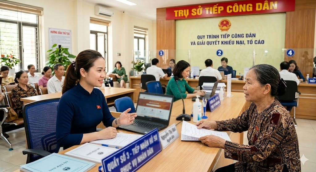 Chính sách, chế độ đối với người tiếp công dân