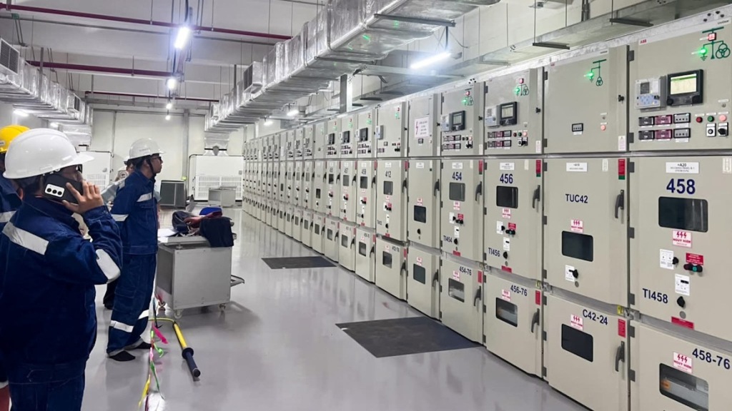 Đóng điện thành công hệ thống cấp nguồn cho sân bay Long Thành