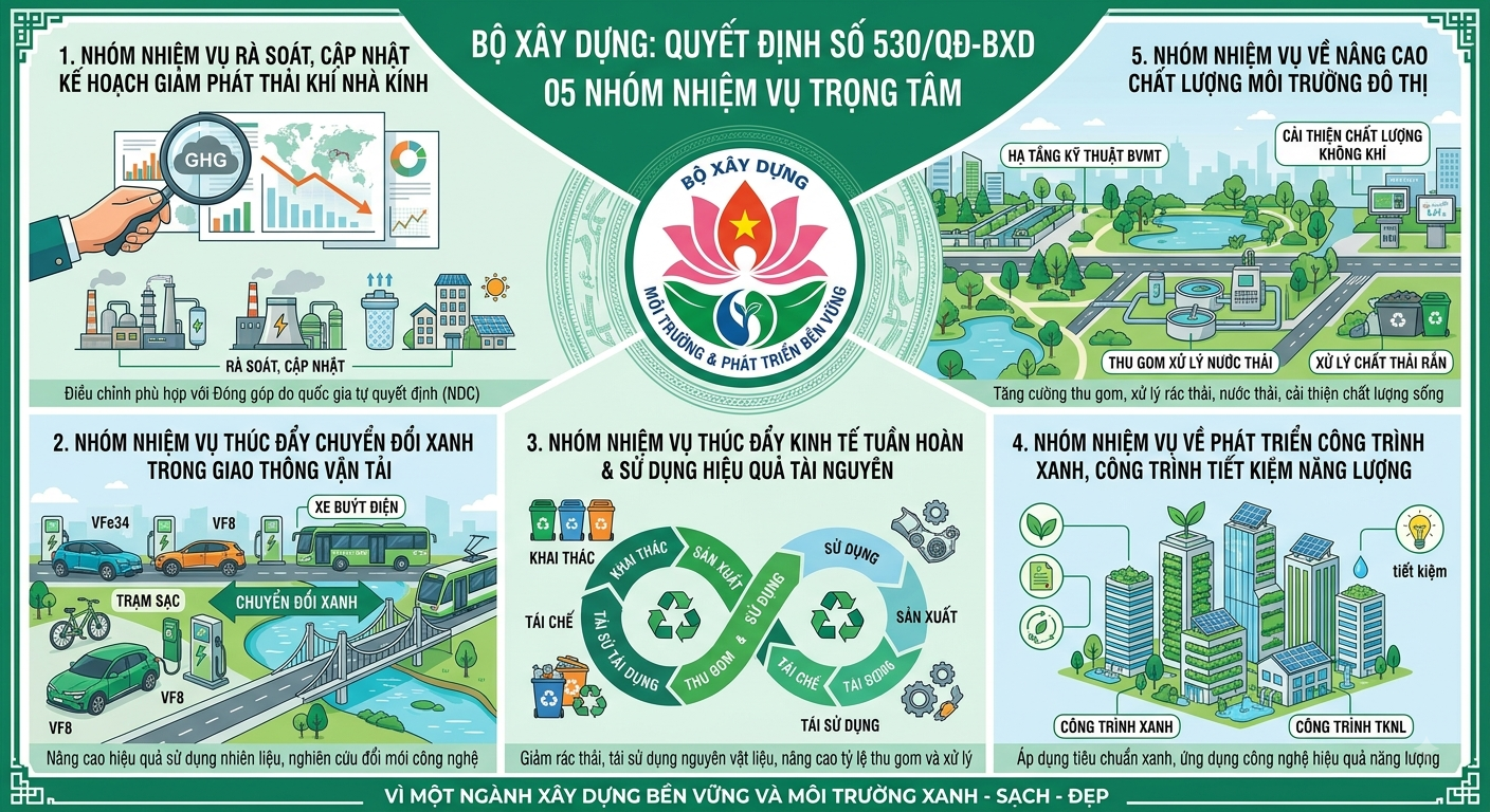 Kế hoạch nâng cao hiệu lực, hiệu quả công tác bảo vệ môi trường, thúc đẩy phát triển xanh và bền vững
