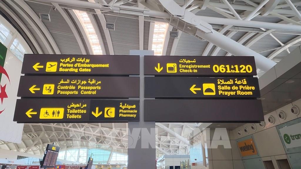 Sân bay quốc tế Algiers lọt top 5 trung tâm hàng không lớn nhất châu Phi