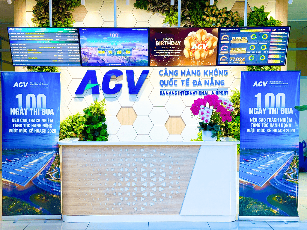 Cảng HKQT Đà Nẵng phát động 100 ngày thi đua, quyết tâm hoàn thành và vượt mức kế hoạch năm 2026