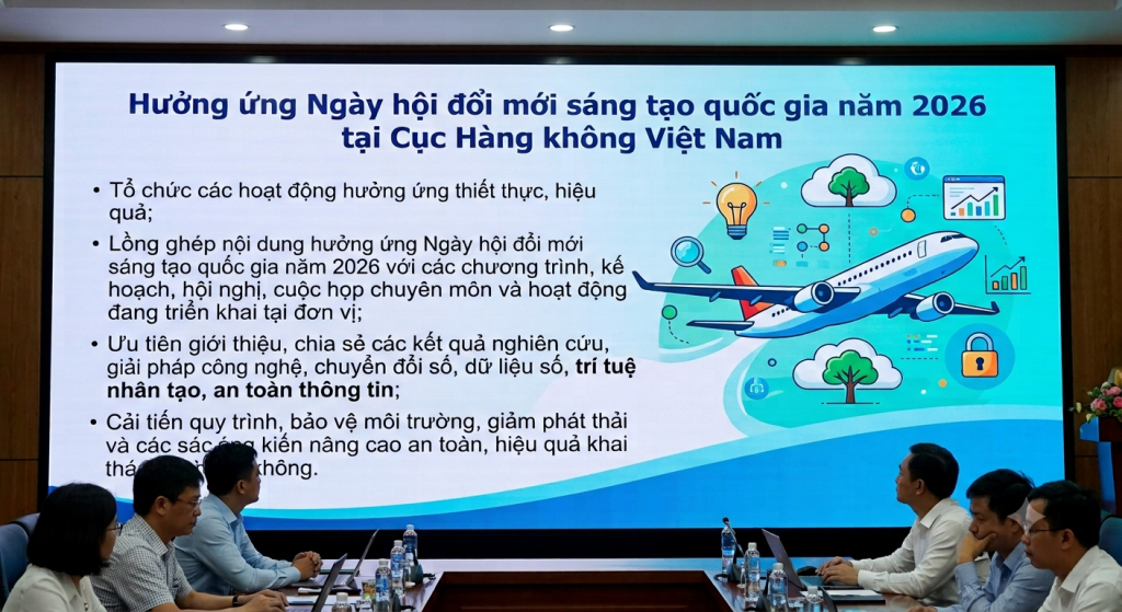 Tổ chức hoạt động hưởng ứng Ngày hội đổi mới sáng tạo quốc gia năm 2026