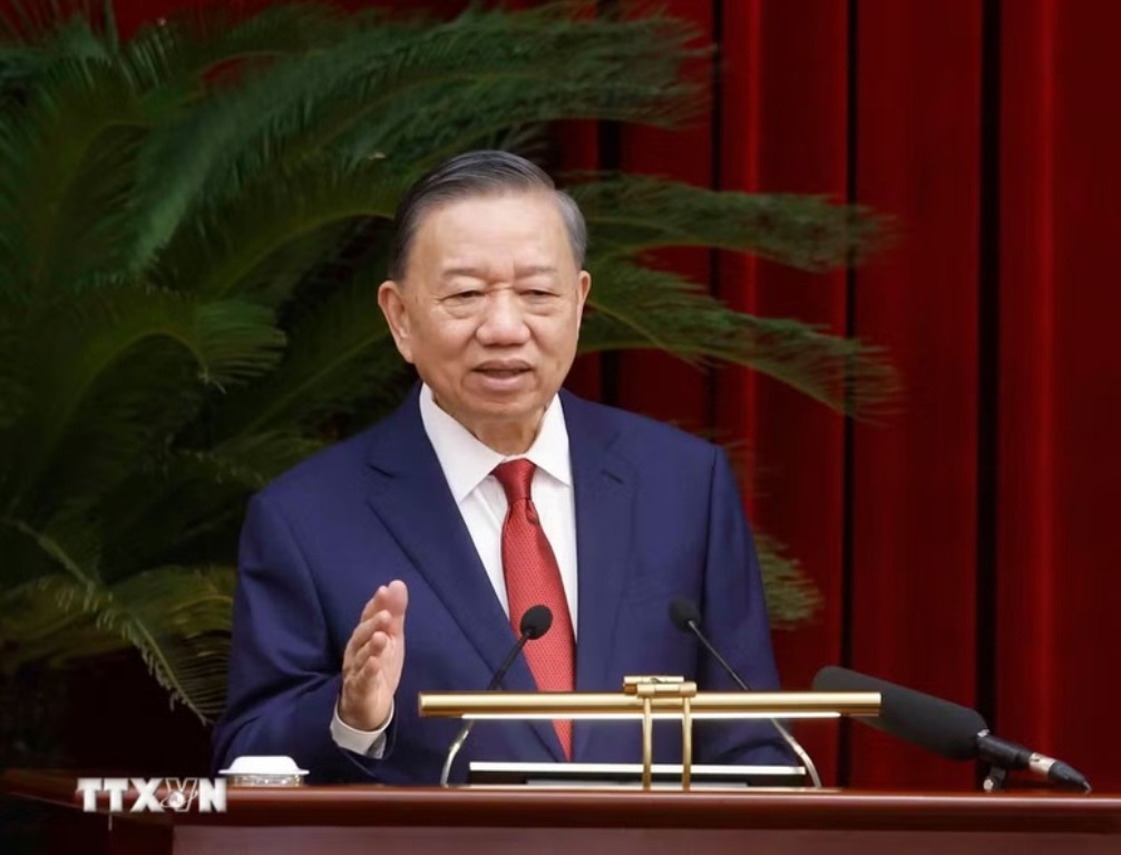 Tổng Bí thư, Chủ tịch nước Tô Lâm phát biểu bế mạc Hội nghị lần thứ Tư - Ban Chấp hành Trung ương Đảng khóa XIV 