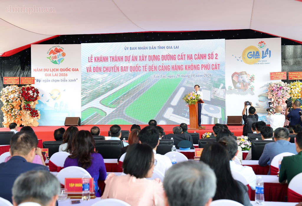 Lễ khánh thành đường cất hạ cánh số 2 Cảng hàng không Phù Cát 